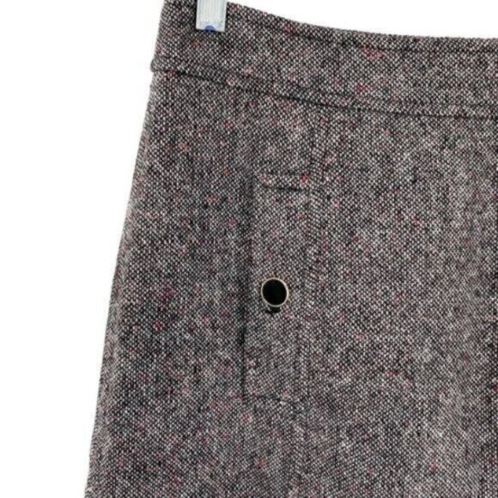 Talbots Shetland Wool Blend A Line Midi Skirt - Picture 2 of 12